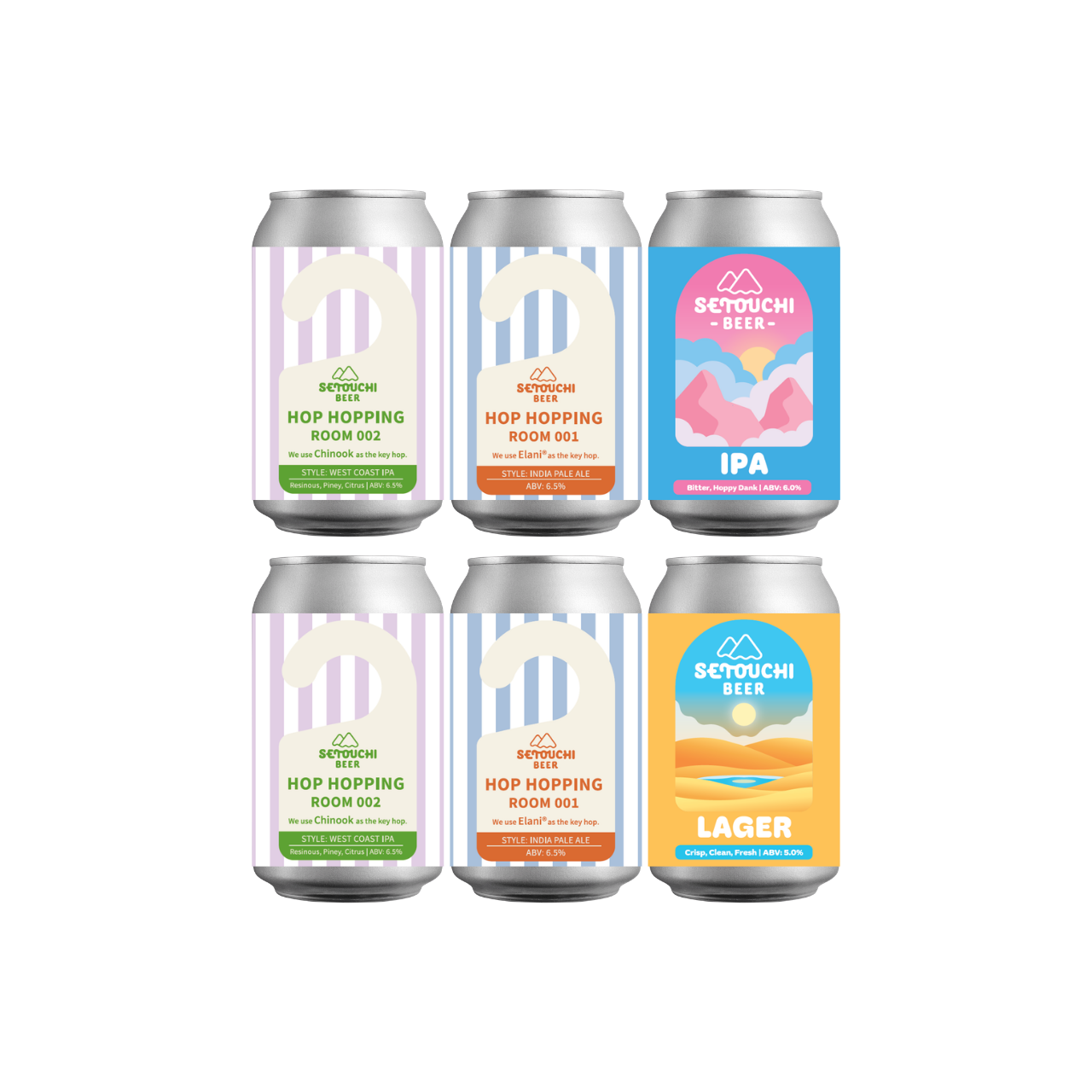 HOP HOPPING ROOM001 & CORE BEER – SETOUCHI BEER