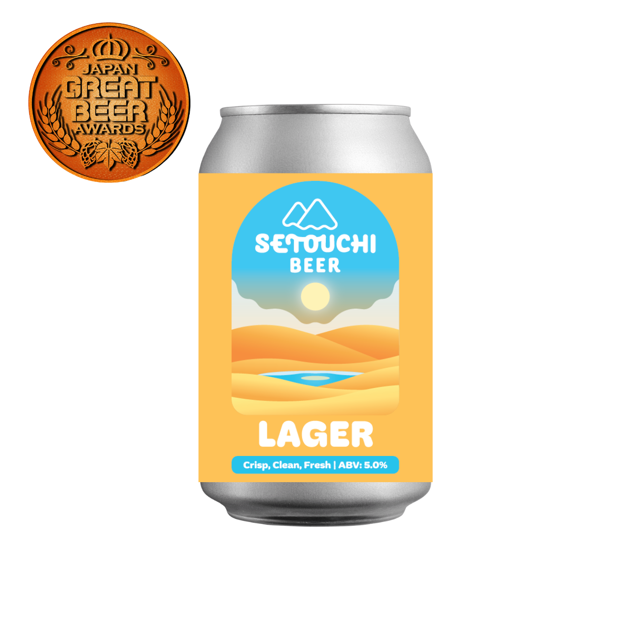 【ビール】カートリッジ5本セット 定番】SETOUCHI LAGER – SETOUCHI BEER