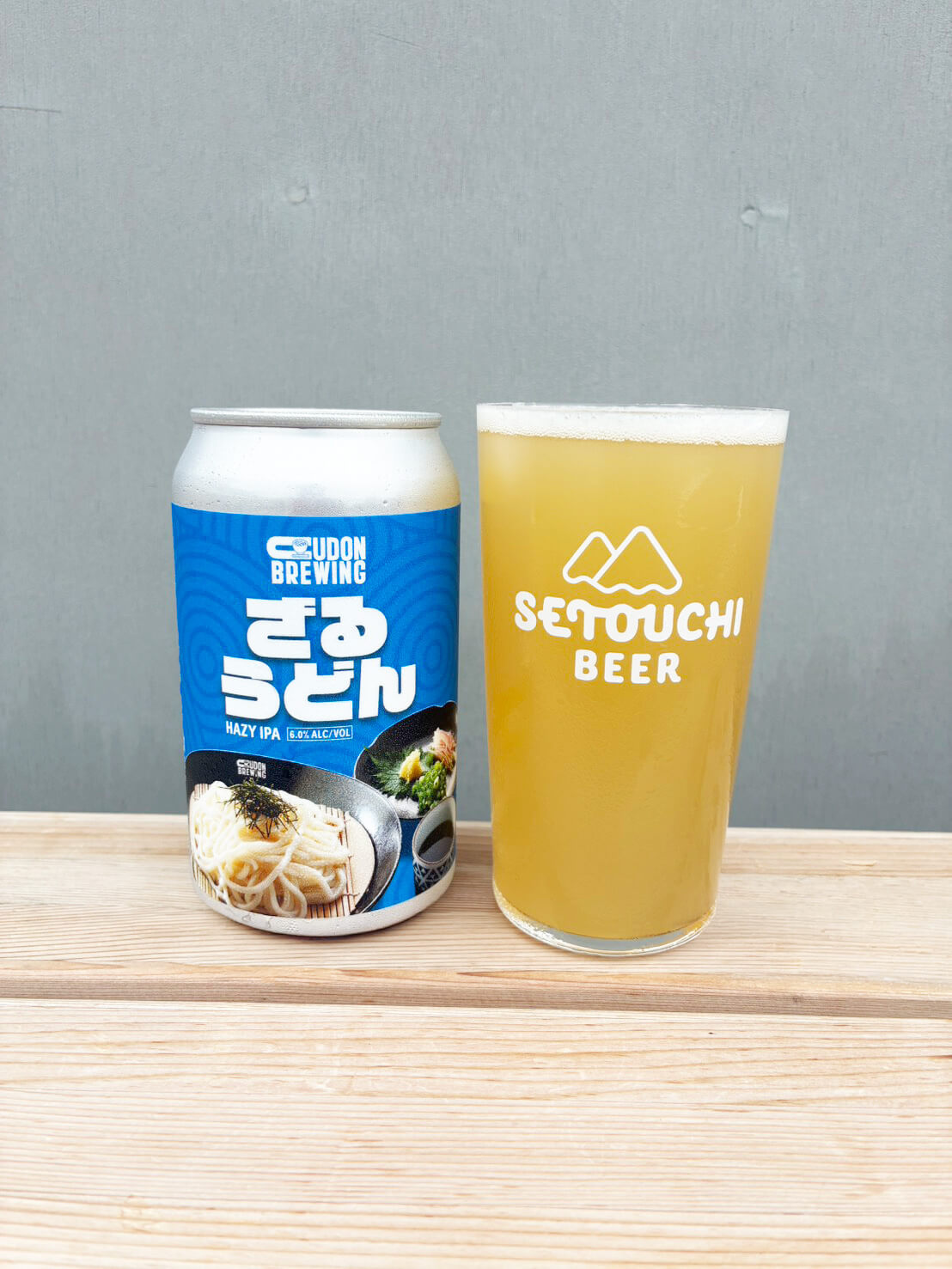 ざるうどん HAZY IPA