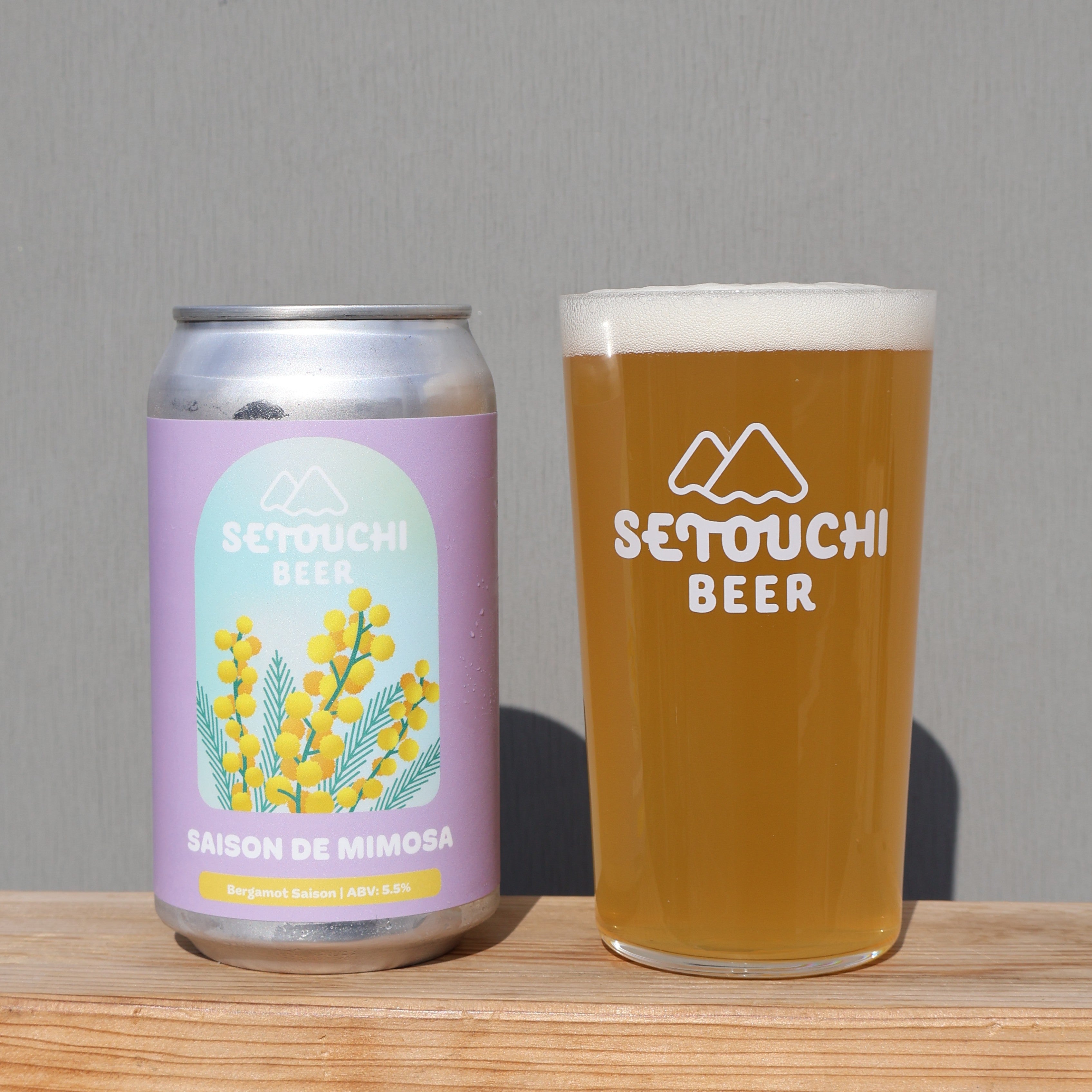 GIFT】MIMOSA GLASS SET – SETOUCHI BEER