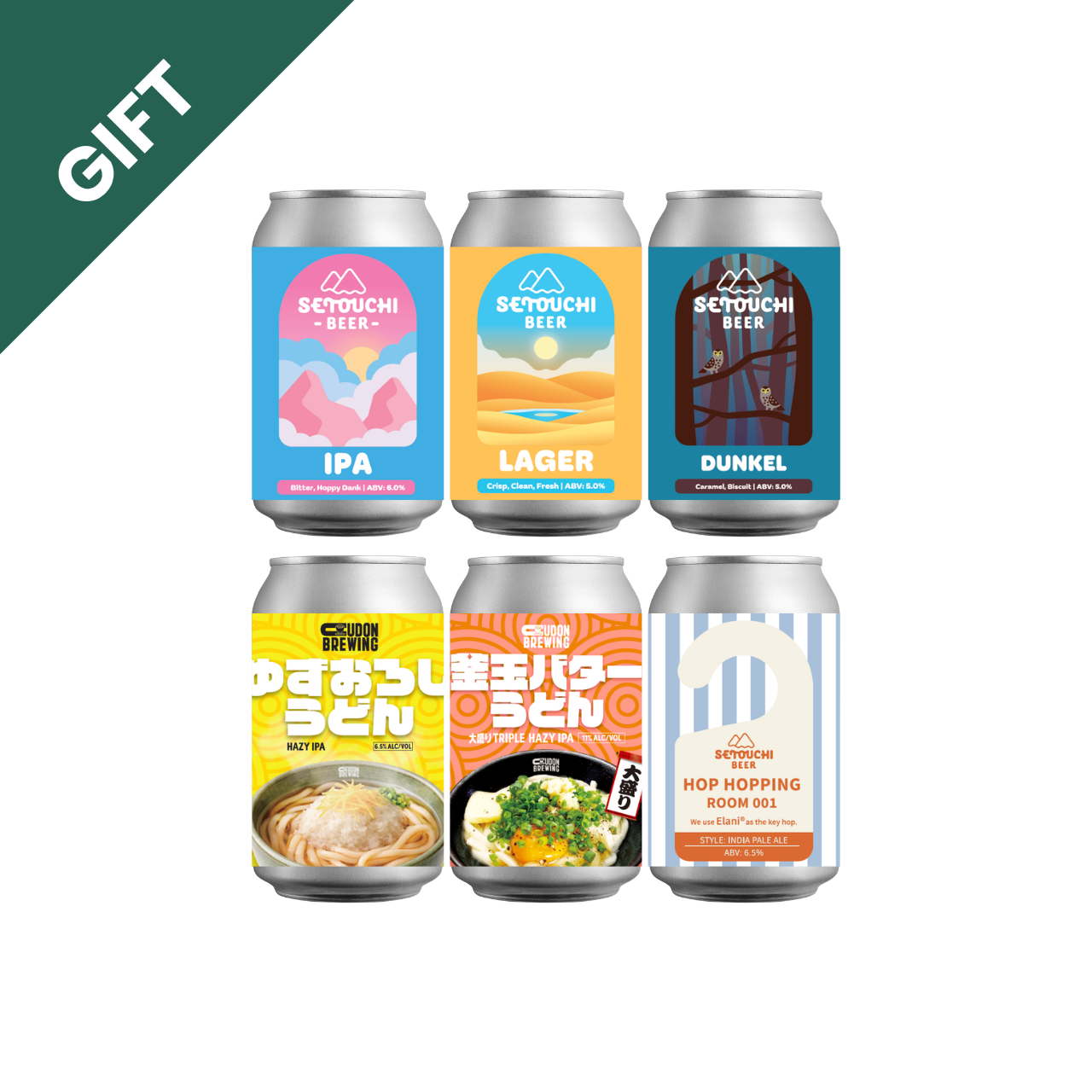 【GIFT】父の日限定 クラフトビール6種類 飲み比べセット