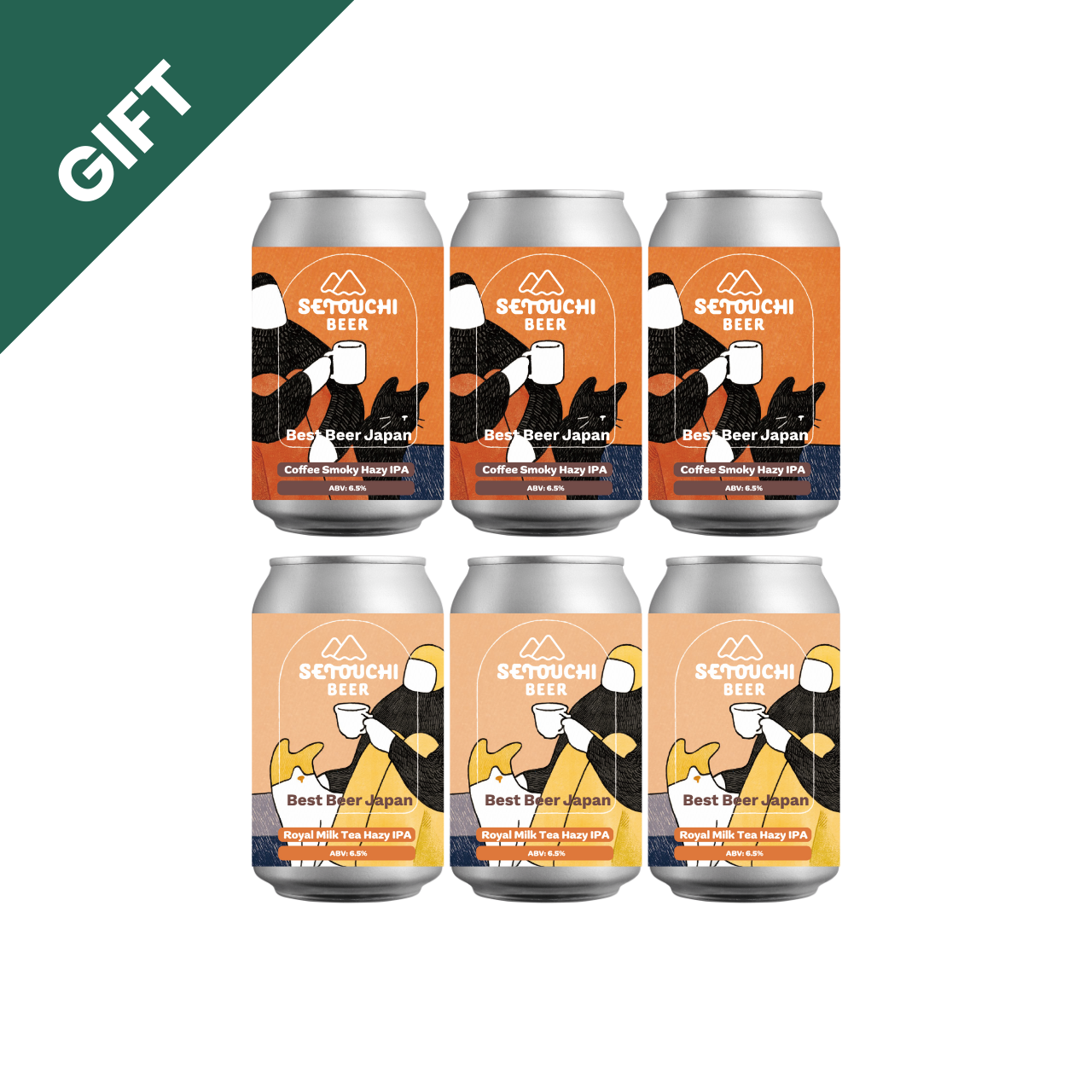 <予約商品>【GIFT】COFFEE & TEA HAZY IPA 6缶セット