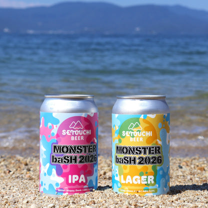 SETOUCHI Standard Beer MONSTER baSH Label 6-Can Set