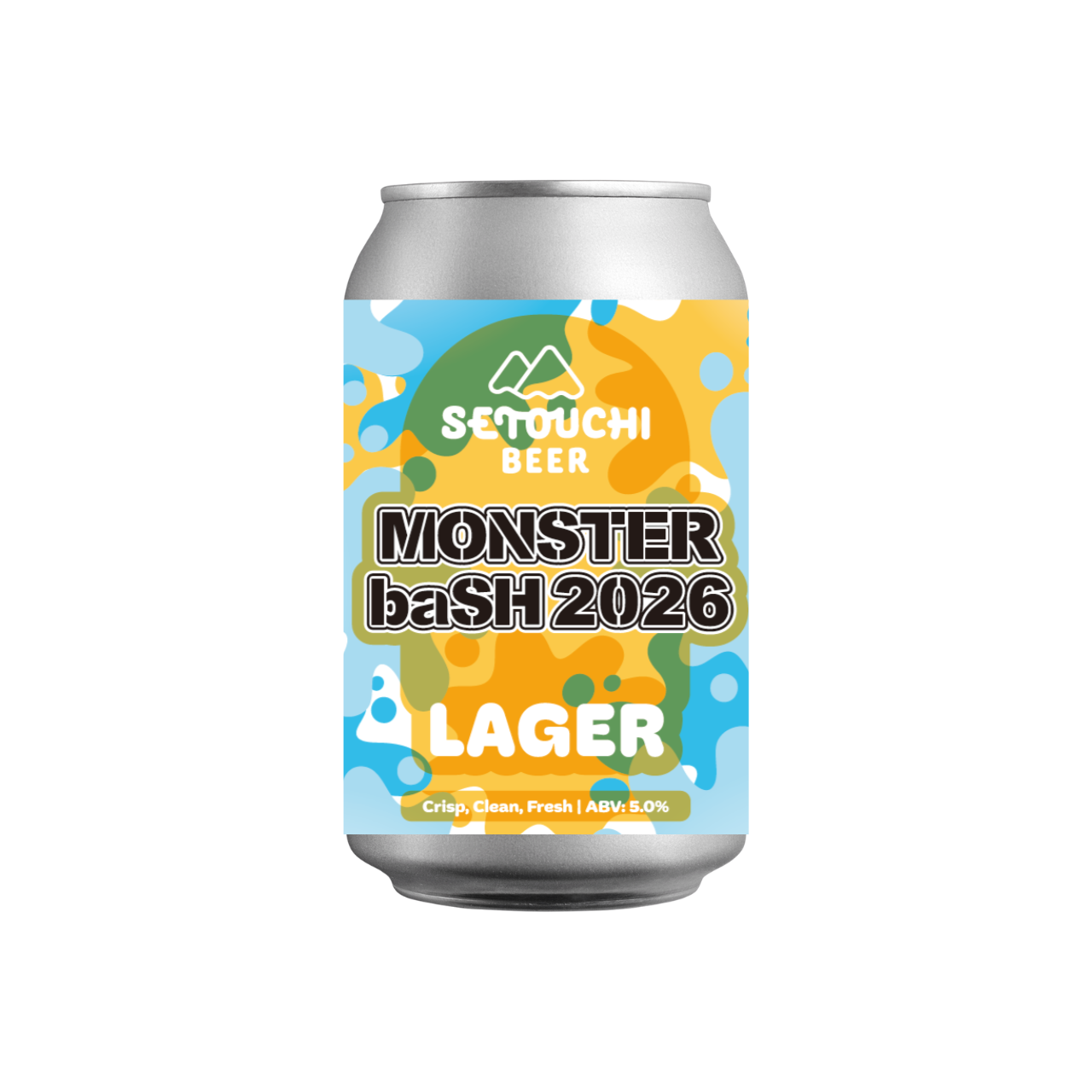 SETOUCHI LAGER MONSTER baSH2026ラベル