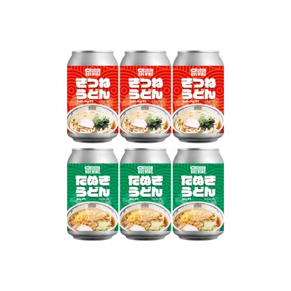 きつねとたぬき 6缶セット