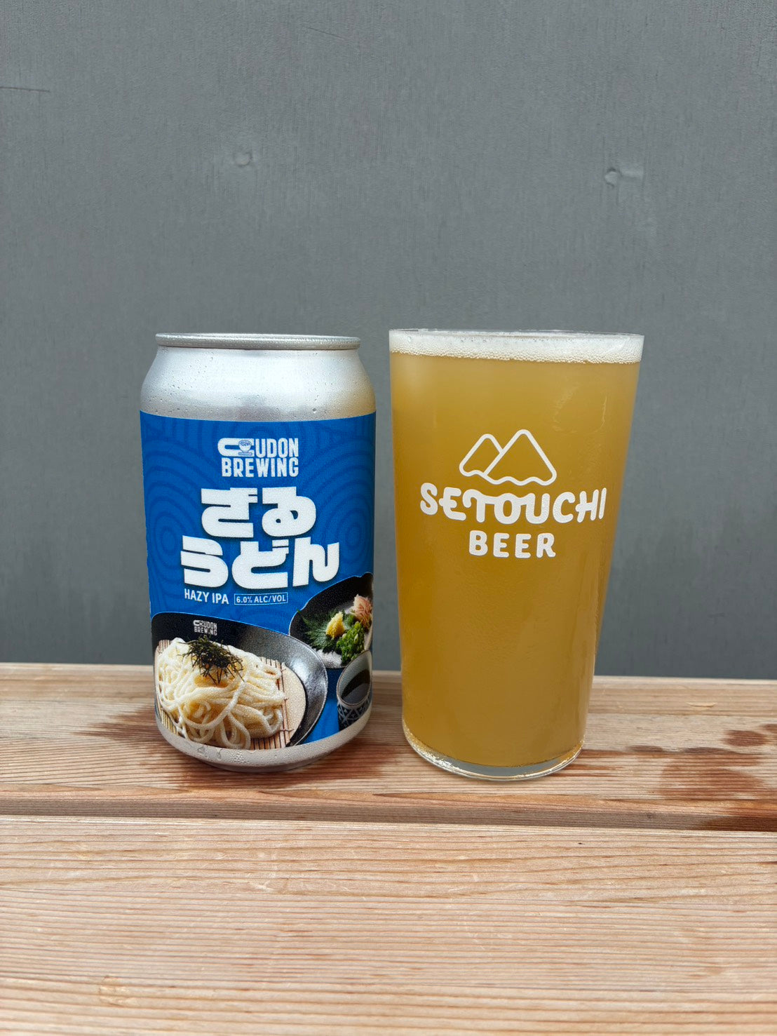 ざるうどん HAZY IPA
