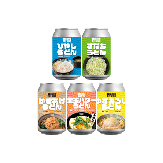 UDON BREWING 5 Types Tasting Set