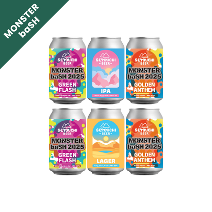 <先着でTシャツプレゼント>MONSTER baSH 6缶セット