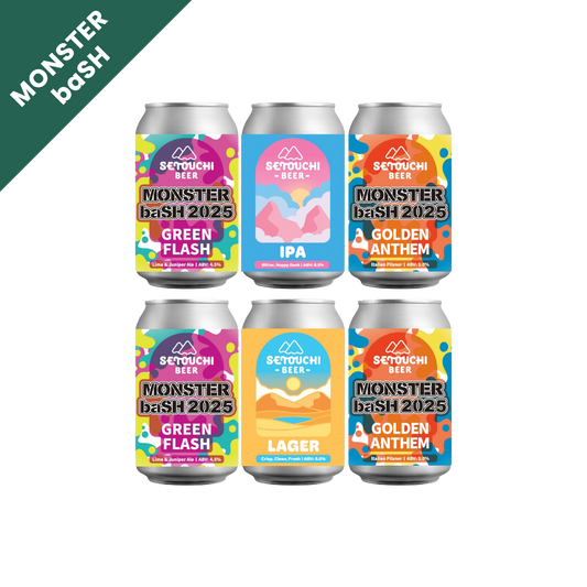 <先着でTシャツプレゼント>MONSTER baSH 6缶セット